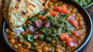 Imagem da notícia Dhal Cremoso de Lentilha com Chutney Verde: Fácil, Saudável e Irresistível
